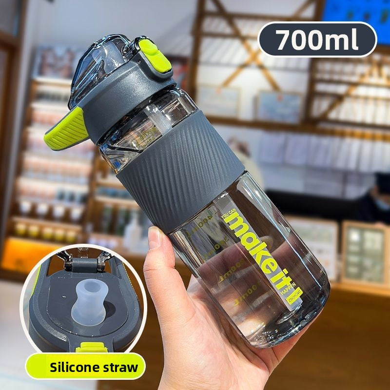 Sports Anti-Spill Mug with Heat Insulation