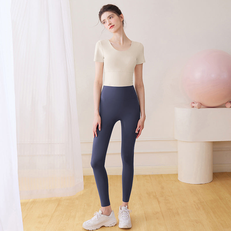 Sports bra with padded cups for fitness