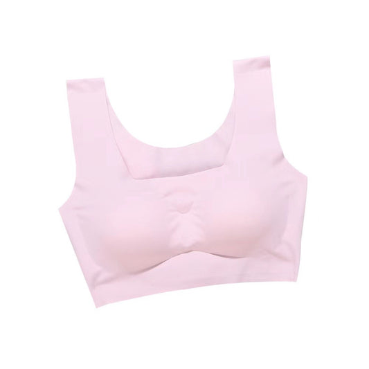 Sports bra without steel rims