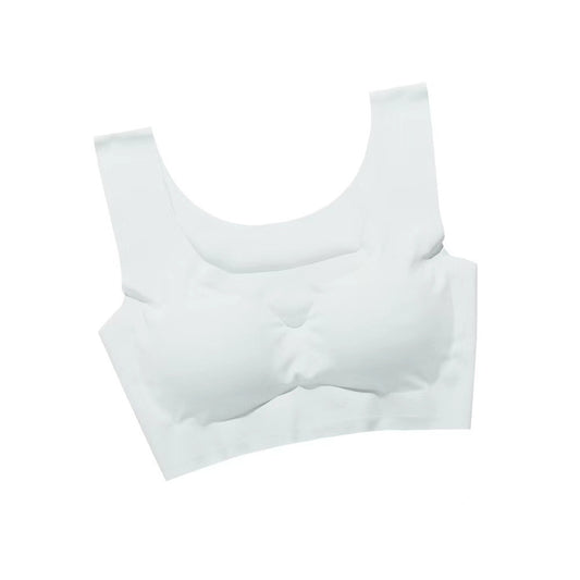 Sports bra without steel rims