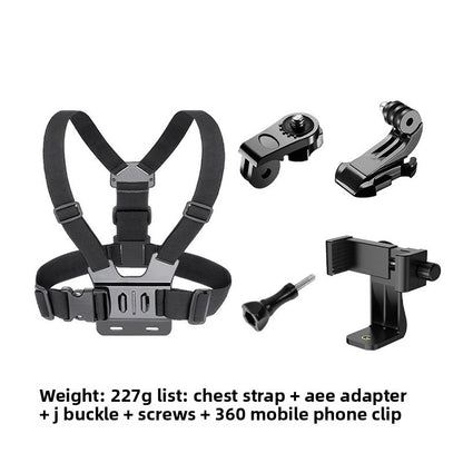sports camera motorcycle riding chest strap