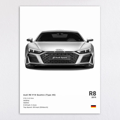 Sports Car Canvas Decorative Painting