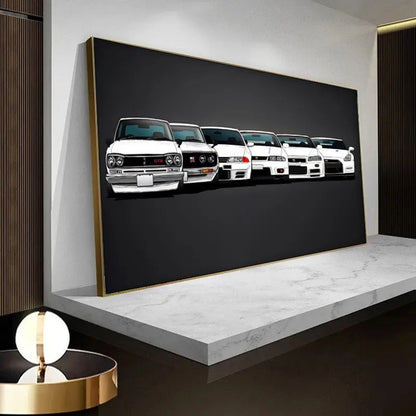 Sports Car Canvas