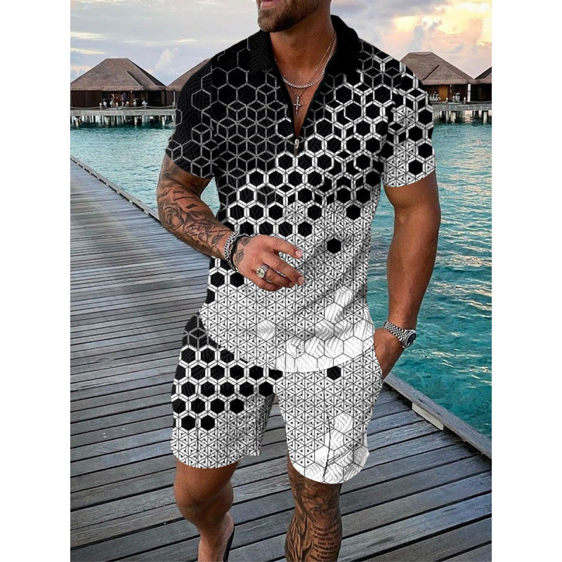 Sports Casual Men's Suit