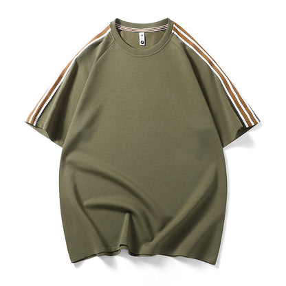 Sports Casual Set Striped Design