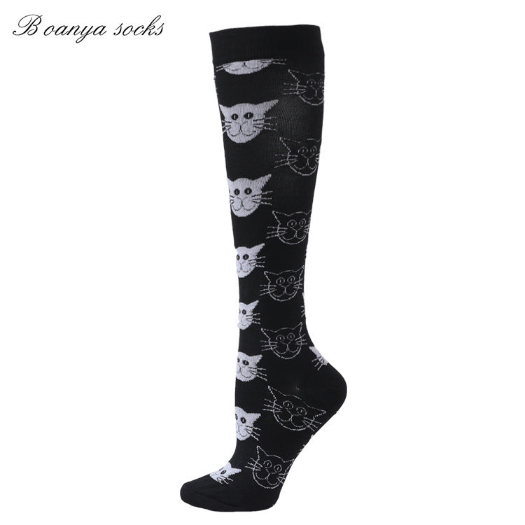 Sports Compression Socks High Tube Support
