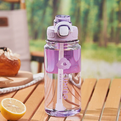 Sports Cup Straight Tube Cup Portable Plastic Cup