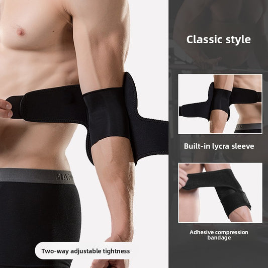 Sports Elbow Protector Breathable Compression Elbow Sleeve for Men