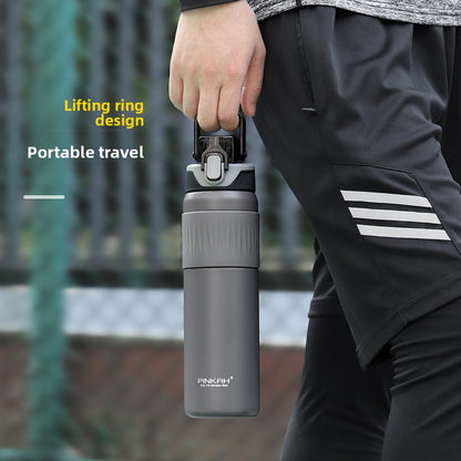 Sports Insulated Water Bottle with Straw