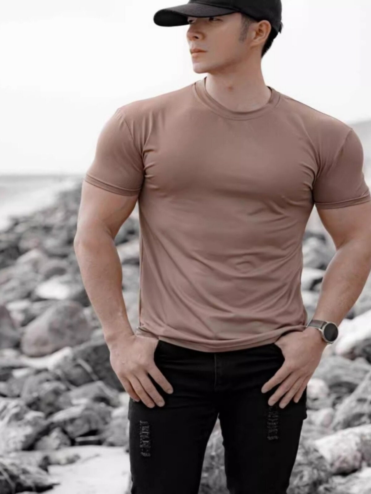 Sports short-sleeve shirt