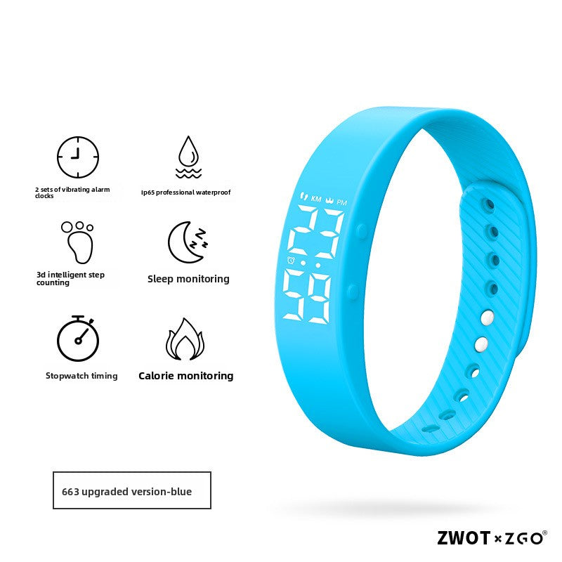 Sports Smart Bracelet with Step Counter