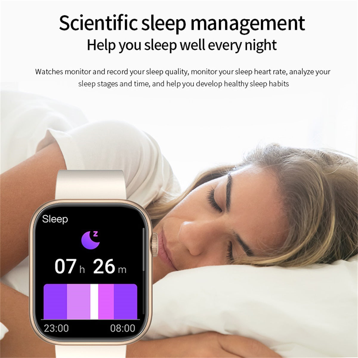 Sports Smart Watch Bluetooth Health Monitoring