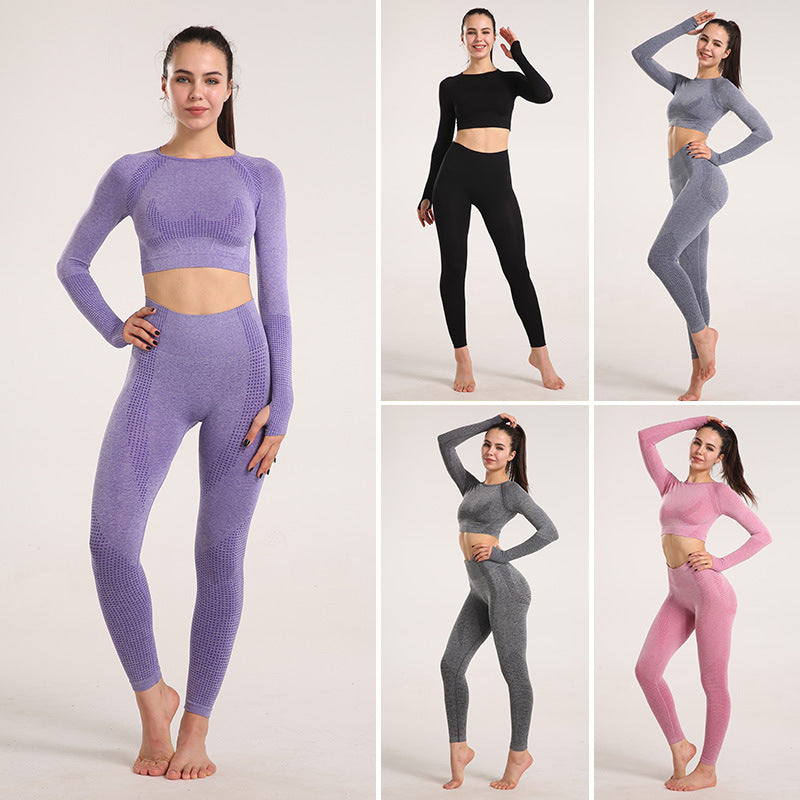 Sports Suit Women's Yoga Clothing Suit