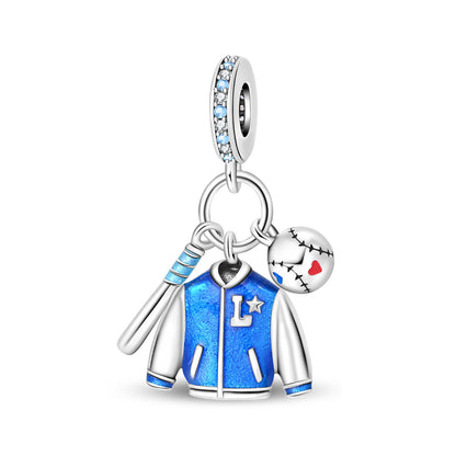 Sports Theme Charm Beads for DIY Jewelry
