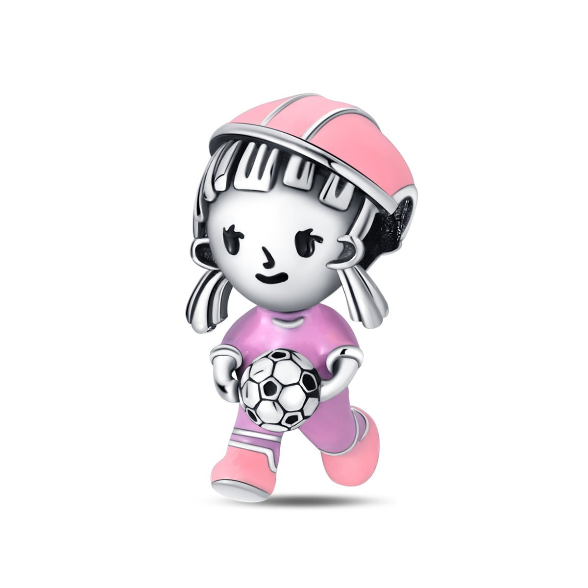 Sports Theme Charm Beads for DIY Jewelry
