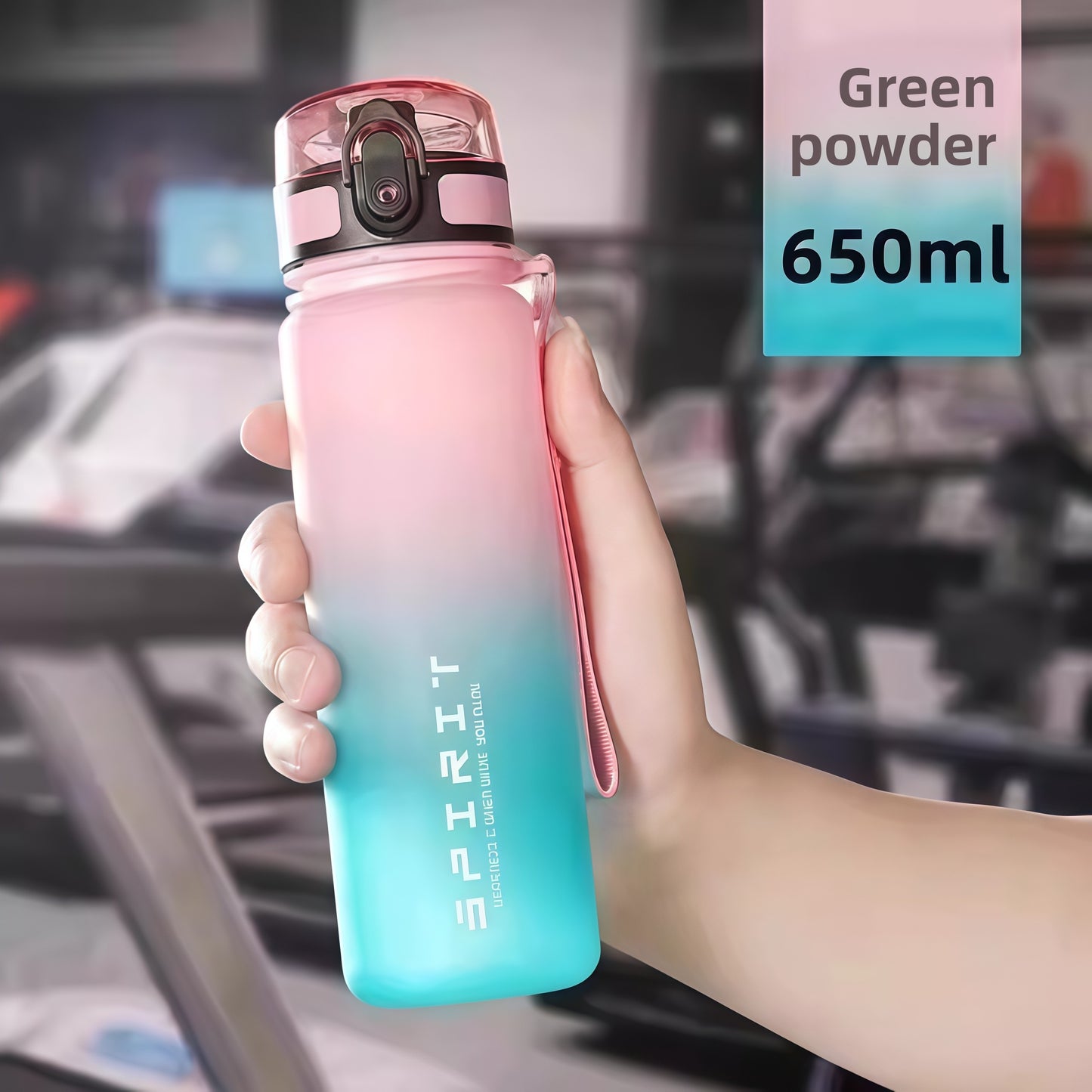 Sports Water Bottle with Filter Large Capacity