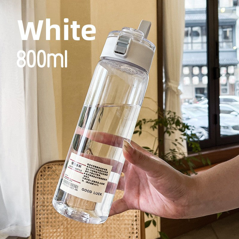 Sports Water Bottle with Straw