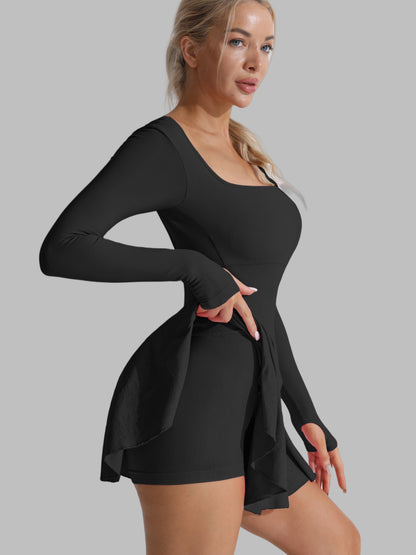 Sporty Backless Jumpsuit for Active Wear