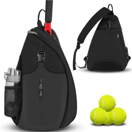Spot 2025 New Badminton Bag Outdoor Sports Training Shoulder Tennis Bag Pickleball Backpack Crossbody Bag