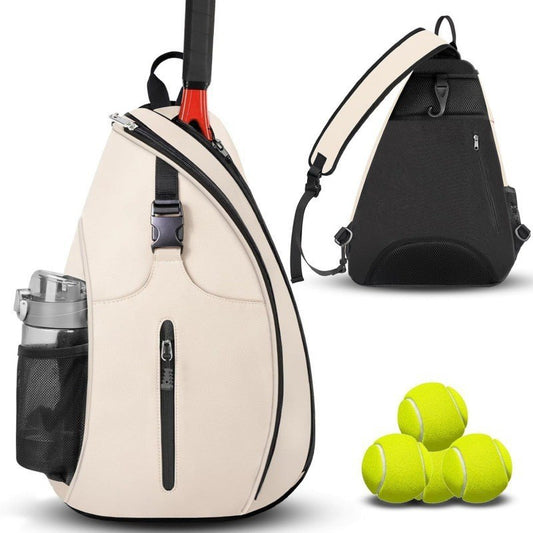 Spot 2025 New Badminton Bag Outdoor Sports Training Shoulder Tennis Bag Pickleball Backpack Crossbody Bag