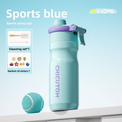 Spray Insulated Straw Cup for Kids