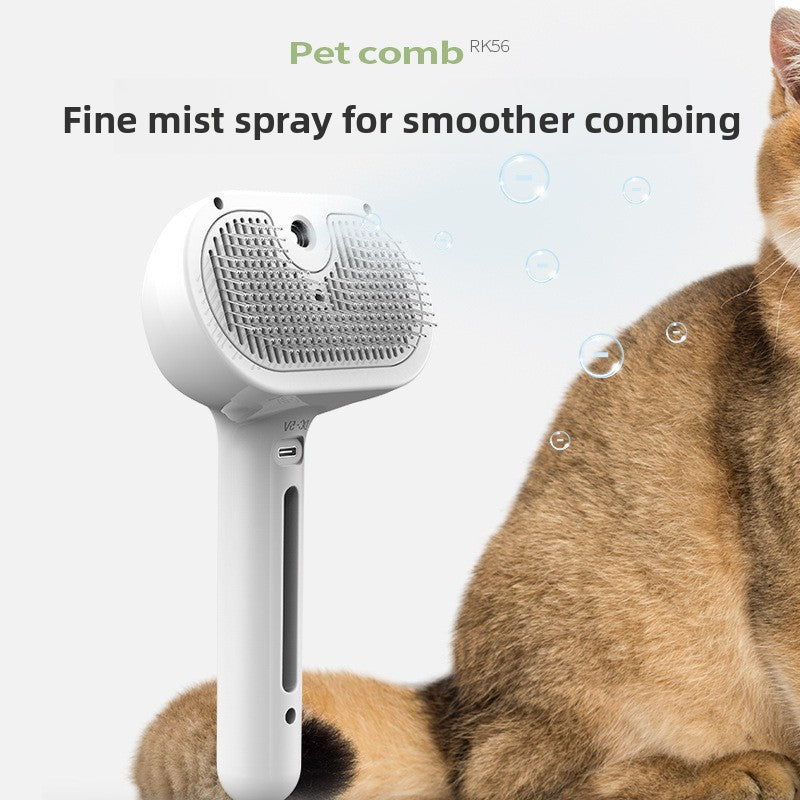 Spray pet comb