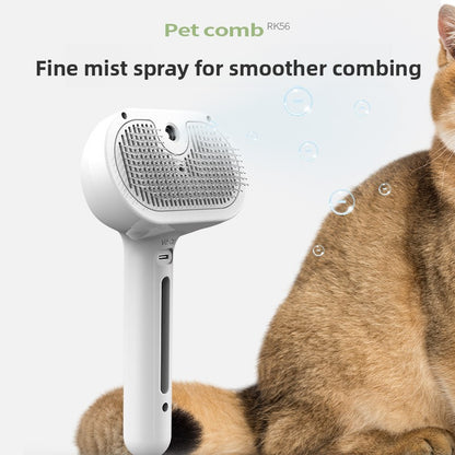 Spray pet comb