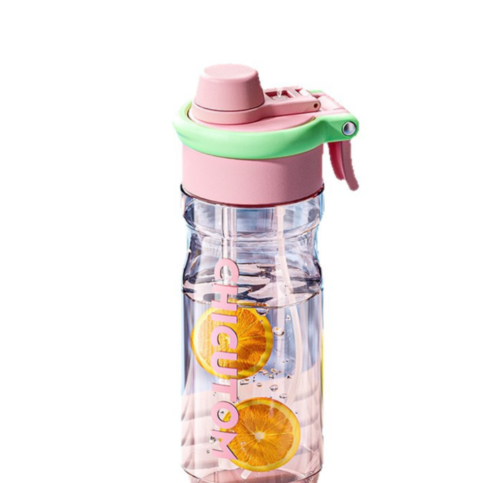 Spray straw student movement water bottle