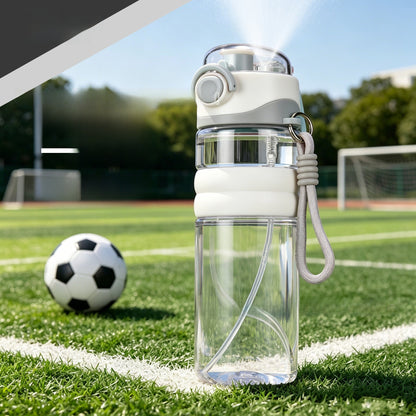 Spray Water Cup with Carrying Rope