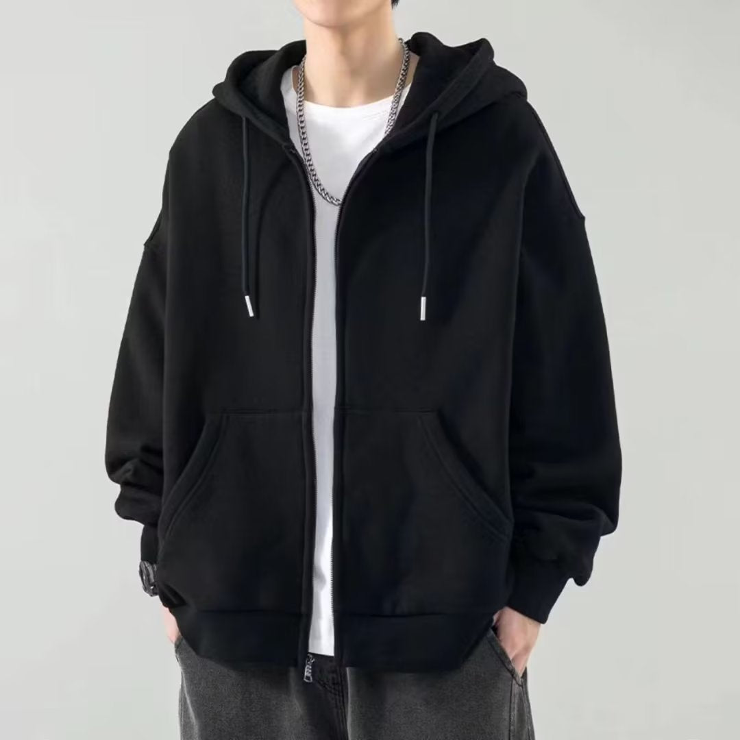 Spring and autumn cardigan hoodie