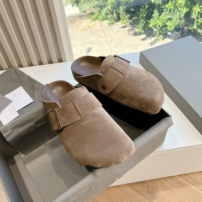 Spring and Summer style B's Baotou slippers