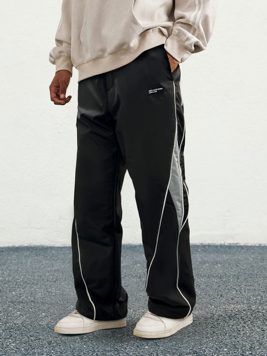 Spring and Summer Style Loose-Fitting American Sport Pants Wide Leg Pants