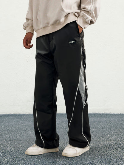 Spring and Summer Style Loose-Fitting American Sport Pants Wide Leg Pants