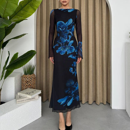 Spring elegant long dress