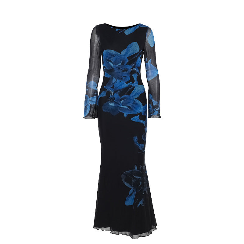 Spring elegant long dress