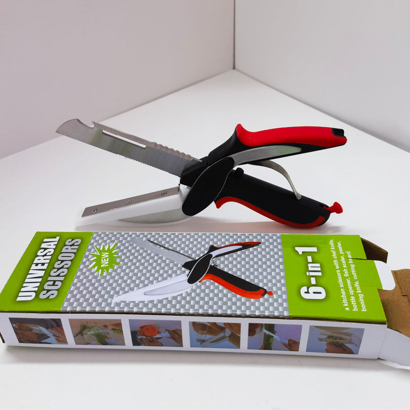 Spring-Loaded Kitchen Scissors