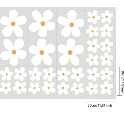 Spring Plant Flowers Daisy Wall Stickers Wall Decoration