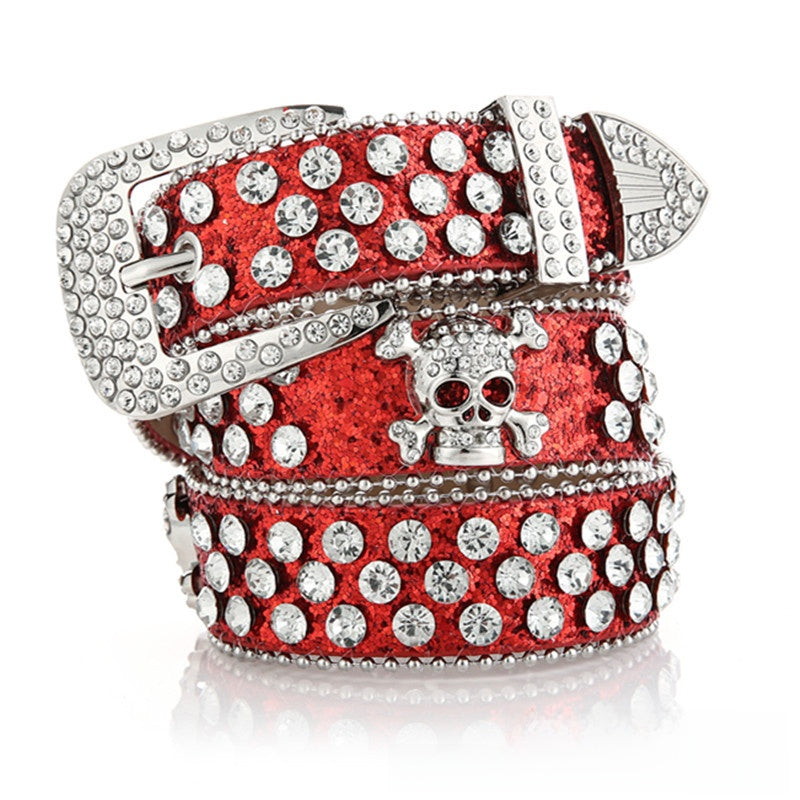 Spunlace belts with European style elements
