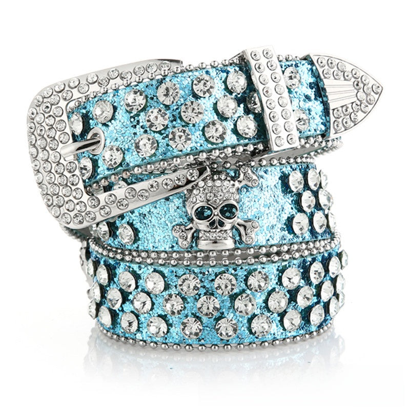 Spunlace belts with European style elements