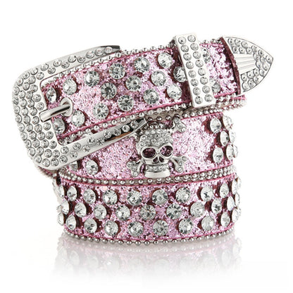 Spunlace belts with European style elements