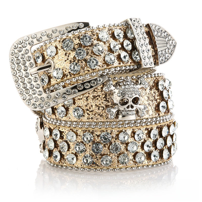 Spunlace belts with European style elements