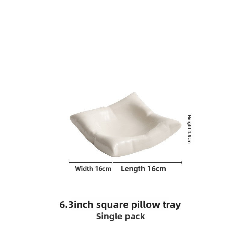Square Ceramic Dinner Plates