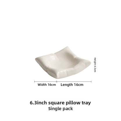 Square Ceramic Dinner Plates