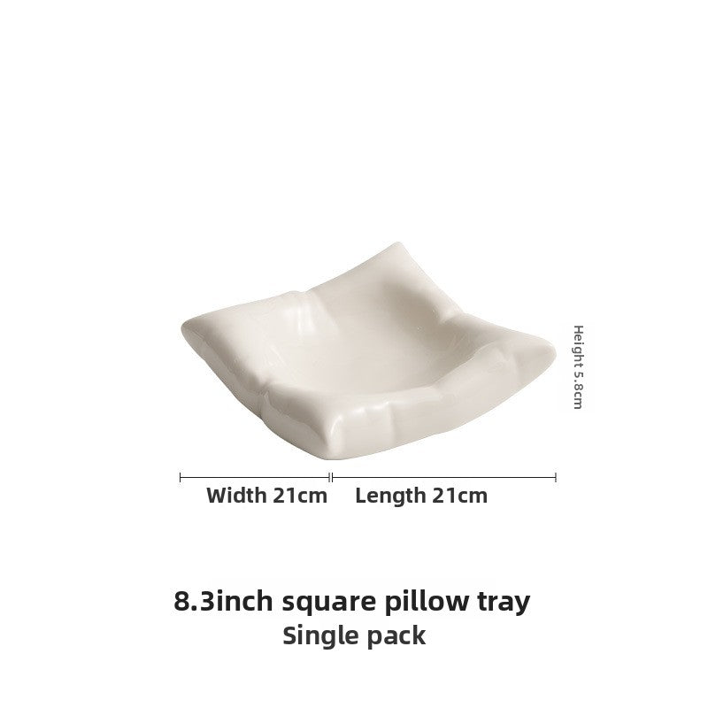 Square Ceramic Dinner Plates