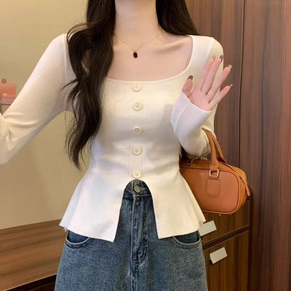 Square Collar Sweater