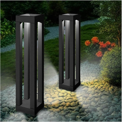 Square Column Lawn Light