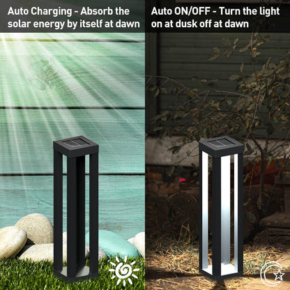 Square Column Lawn Light