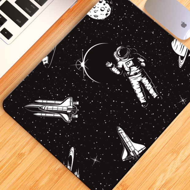 Square Computer Mouse Pad with Multiple Designs