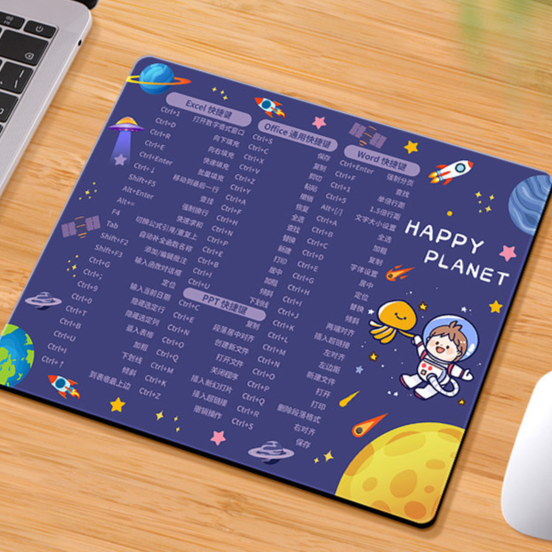 Square Computer Mouse Pad with Multiple Designs