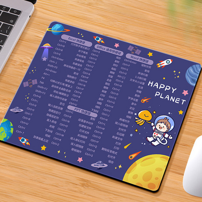 Square Computer Mouse Pad with Multiple Designs